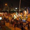 Panamanians celebrate at Carnaval on the Cinta Costera