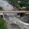 On Monday October 3rd Heavy rains brought down one of the bridges located on the Chico River in the province of Chiriqui.