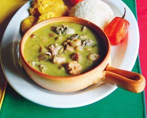 A dish of sancocho at El Trapiche