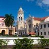 A view of the town square in Casco Viejo Panama