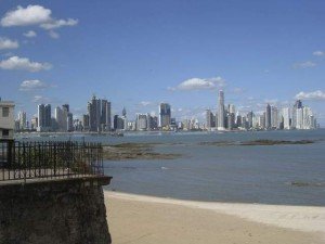 Skyline view of Panama City, Panama