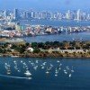 Beautiful Panama City, Panama from the sky