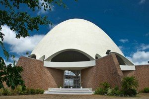 The Bahai House of Worship, completed in 1972, is one of only eight in the world.