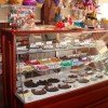 Display case of the delicious offerings from Chocolatisimo Panama