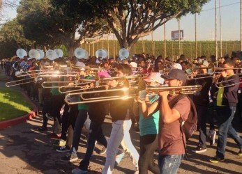 Banda Heriberto Lopez del Colegio Jose Daniel Crespo of Chitre, Panama.